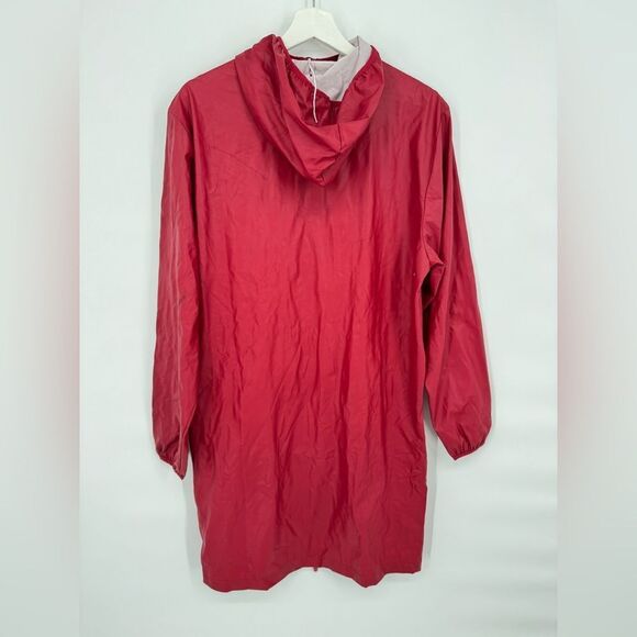 Rains Base Jacket Unisex‎ Red Full Zip Hooded Long Sleeve Waterproof XS/S - Picture 4 of 13